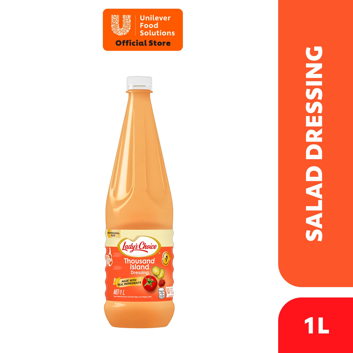 Lady's Choice Thousand Island Dressing 1L Unilever Food Solutions Philippines Lady's Choice Thousand Island Dressing 1L Unilever Food Solutions Philippines