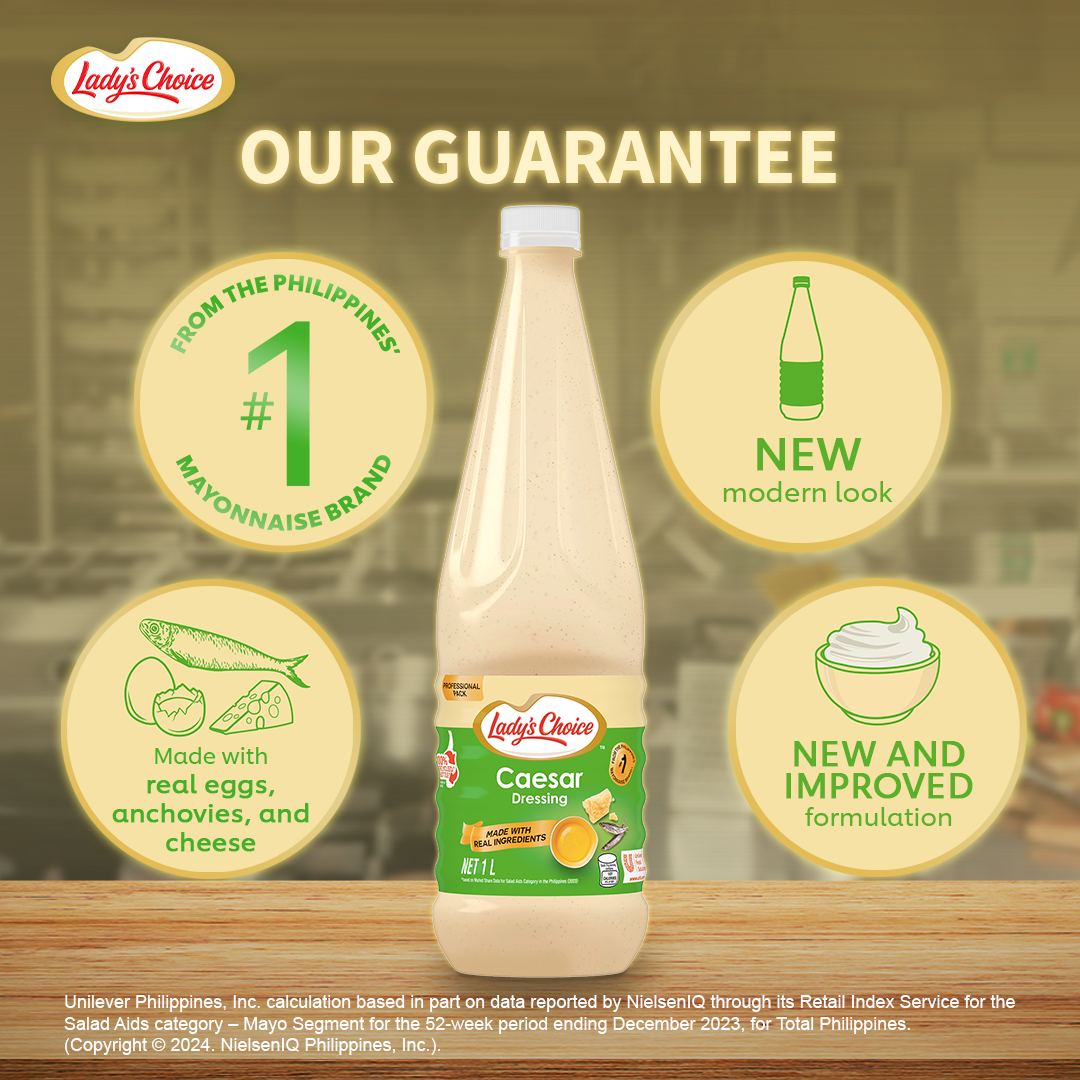 Lady's Choice Caesar Dressing 1L Unilever Food Solutions Philippines Lady's Choice Caesar Dressing 1L Unilever Food Solutions Philippines