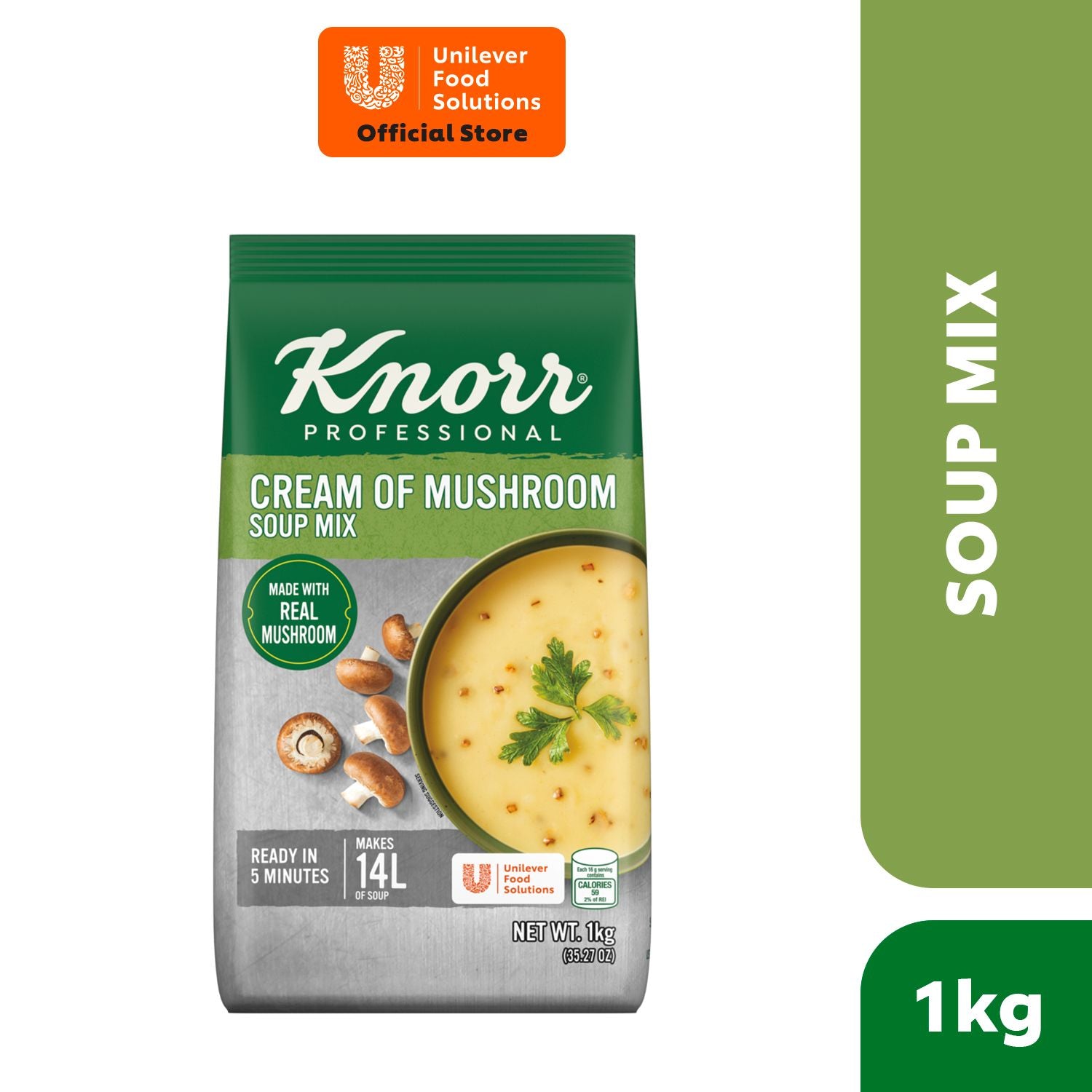 Knorr Cream of Mushroom Soup Mix 1kg