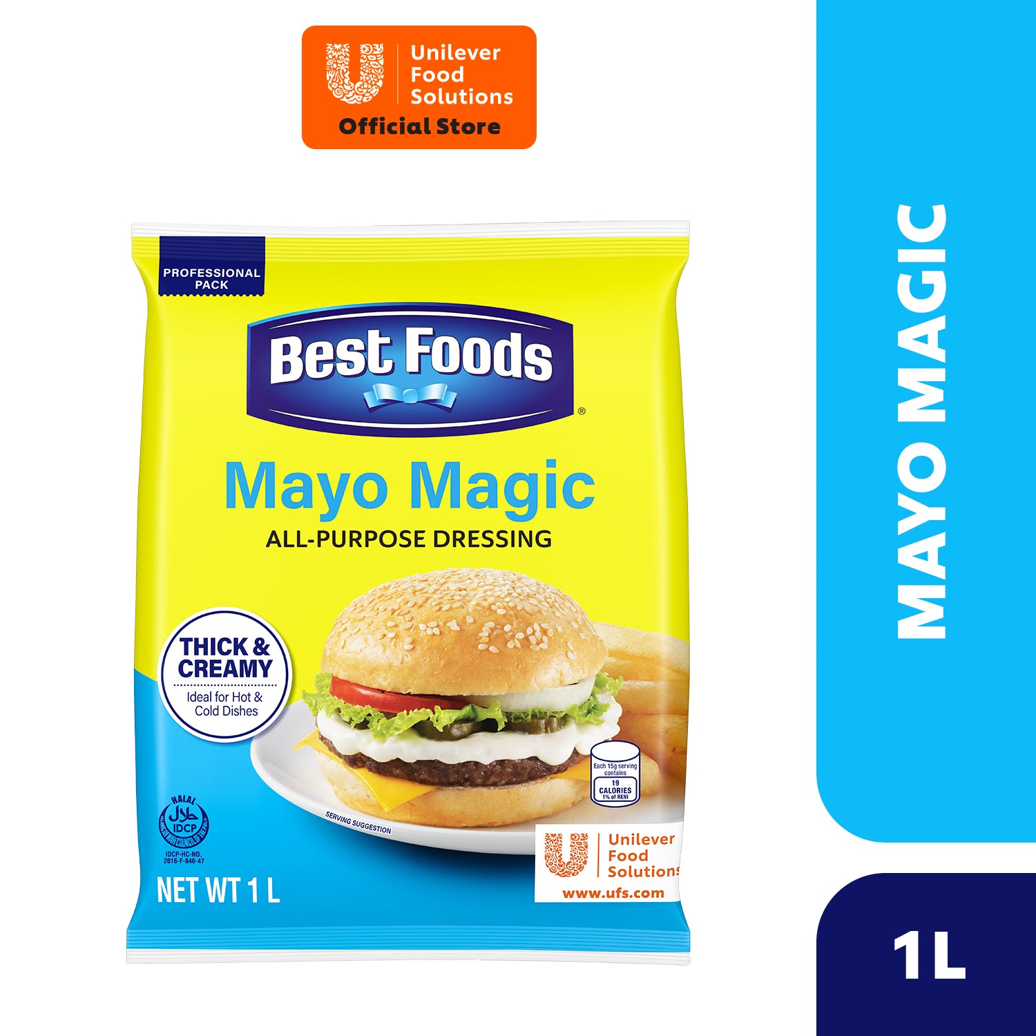 Best Foods Mayo Magic All Purpose Dressing 1L