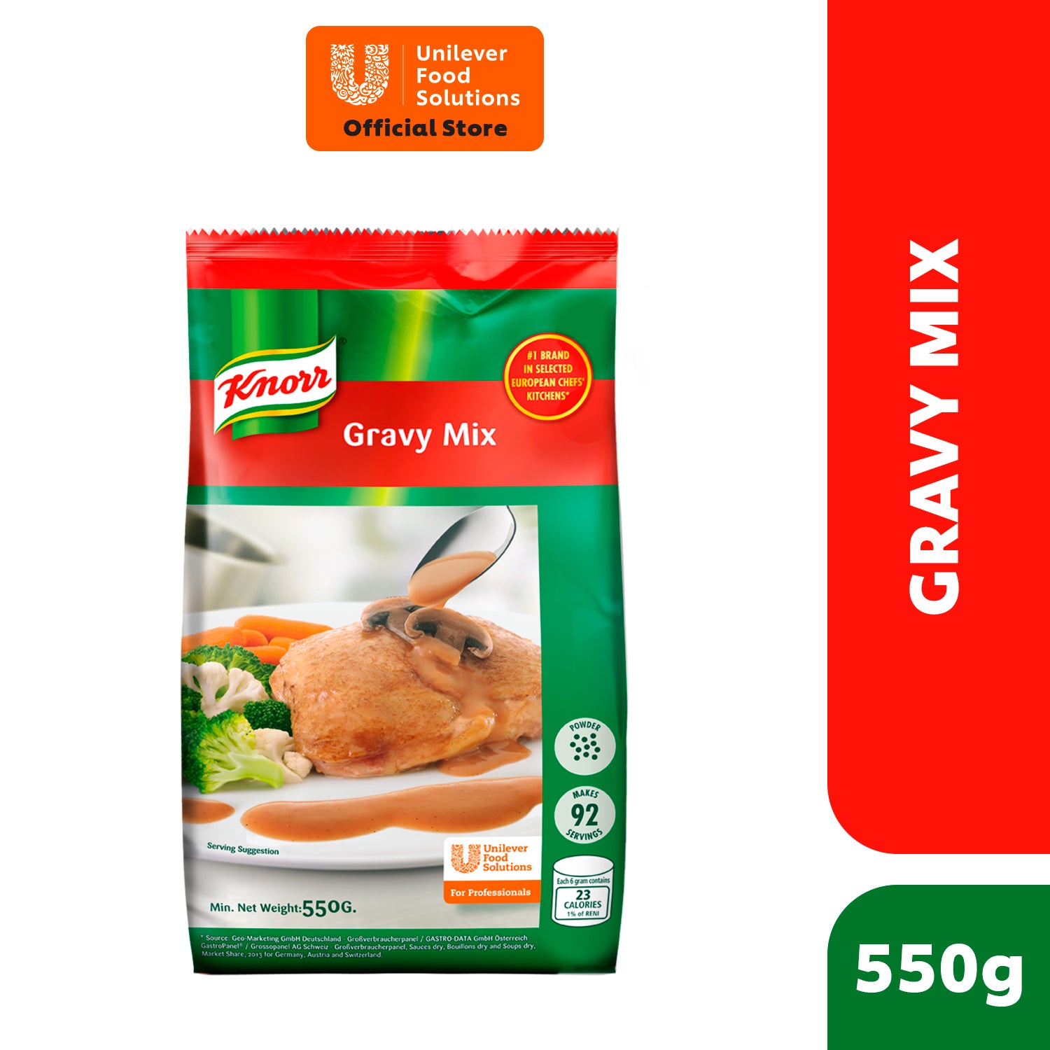 Knorr Gravy Mix 550g